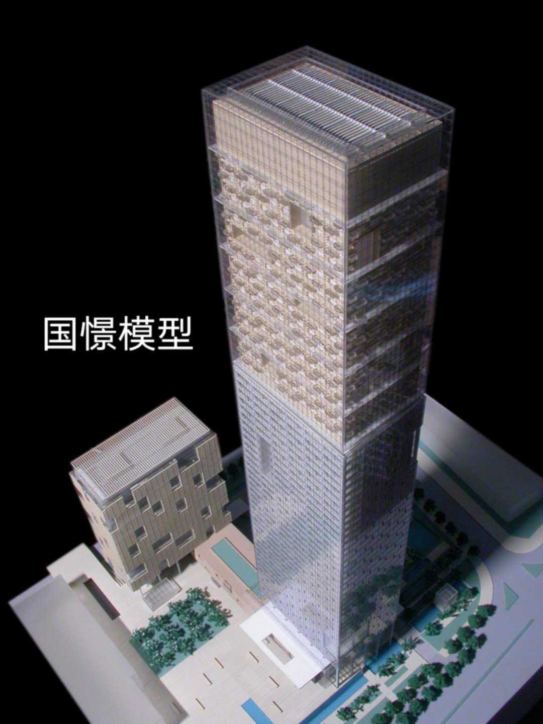 河南蒙古族自治县建筑模型